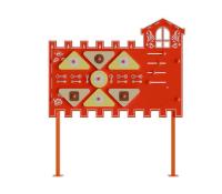 Элемент патриотической площадки - Стена с башней правая, Кремль