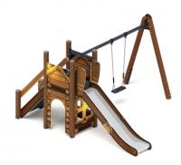 Счастливое детство (ЭКО) - ДИК 2.01.01-02 - Игровой комплекс H=1200