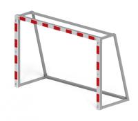 Ворота мини футбольные (красные) (с креплением сетки) - СО 2.60.04-02