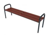 Скамья с подлокотниками МФ 05-438