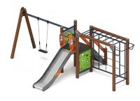 Счастливое детство (Город) - ДИК 2.01.02-01 - Игровой комплекс H=1200