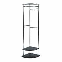 Вешалка гардеробная CALEDONIA МДФ/металл, 51*51*189 см, Венге