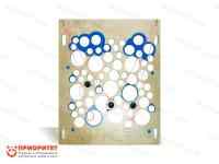 Тактильно-развивающая панель «Забавные тучки»