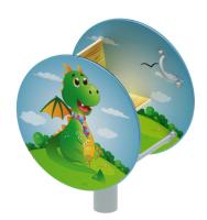 Качалка на пружине Дракоша ИО 04-215