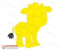 Тактильно-развивающая панель «Милый телёнок»