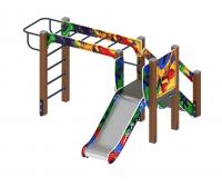 Карапуз (Граффити) Игровой комплекс  ДИК 1.001.02-03