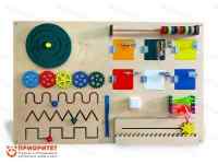 Тактильно-развивающая панель «Дети играют»