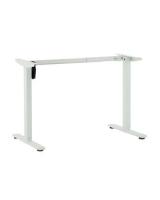 Подстолье для стола с электроприводом и регулировкой высоты, 1 мотор, память 3 уровня высоты, белый