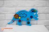 Бизиборд «Лазурный динозаврик»