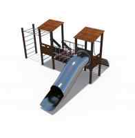 Игровой комплекс серии Миндаль (горка Н-1000) ДИО 10010