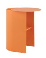 Журнальный столик Floire металл оранжевый