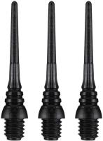 Запасные усиленные пластиковые иглы softip Winmau Triton (50шт) черные