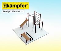 Воркаут площадка Kampfer Strength Workout 1-1