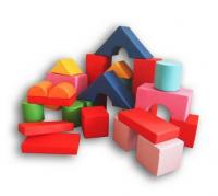 Мягкий напольный конструктор, 40 эл.