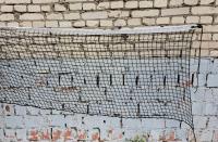 Сетка универсальная (волейбол, теннис, бадминтон) 9,5х1м, ячейки 40х40мм + стальной трос