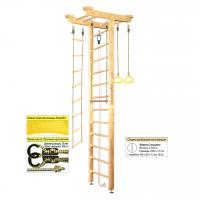 Шведская стенка Kampfer Big Sport Ceiling (№1 Натуральный Высота 3 м)