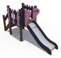 Горка Домино H-750 (металлический скат) ИО 07070