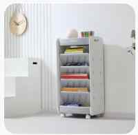 Стеллаж для книг UNIX Kids Storagebox (5 levels) Grey