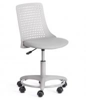 Кресло Kiddy  кож/зам, серый