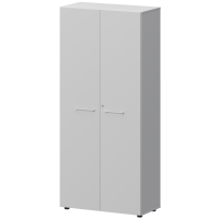 Шкаф высокий закрытый СМШ58F(Б) Белый F0000038099
