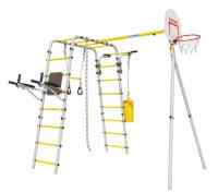 Дачный комплекс "Fitness" (без качелей) Romana 103.20.05 (серый/жёлтый)