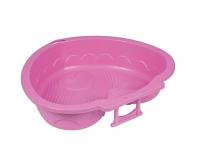 Детская пластиковая песочница мини-бассейн "Сердечко" PalPlay 434 (розовый)