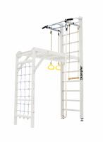 Шведская стенка Kampfer Union Ceiling (№6 Жемчужный Стандарт белый турник)