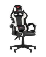 Кресло спортивное TopChairs Shadow черно-белый