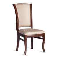 Стул VERSAL мягкое сидение бук, 51х48х106 см, Tobacco, жаккард коричневый