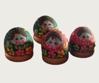 Матрешка мини диаметром 35 мм