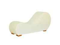 Массажное кресло шезлонг EGO Amore Крем