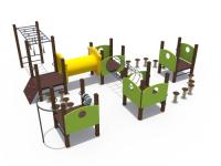 Спортивный комплекс (пеньки) ДСК 04404