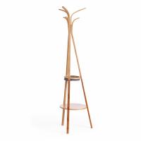 Вешалка (mod. JWFU-3464) прессованный бамбук, 38,3 х 38,3 х 170 см, натуральный