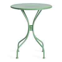 Стол Secret De Maison Villa стальной сплав, D59х70см, зеленый