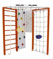 Шведская стенка Kampfer Fantastic (№4 Вишневый синяя лиана)