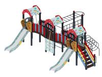 ДИК 23-303 (Детский мир) Детский игровой комплекс «Городок» H=1200