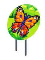 Навес для песочницы Бабочка ИО 7.01.03-01