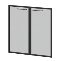 Фасады рамочные стеклянные KZF-28RS(Ч) Тонированный F0000028407