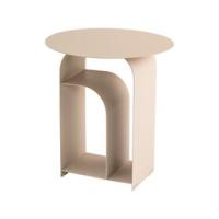 Журнальный столик Arwel металл бежевый