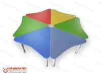 Стол растущий на регулируемых ножках «Разноцветик»