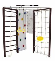 Шведская стенка Kampfer Fantastic (№5 Шоколадный желтая лиана)