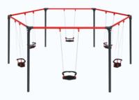 Качели многосекционные 2000 ИО 01-010