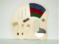 Декоративная панель "Тело гусеницы" (кисточки)