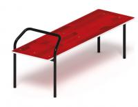 Скамья для пресса (красный) - СО 2.40.05-01