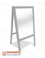 Мольберт напольный с зеркалом «Креативный взгляд» (серый)