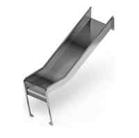 Горка из нержавеющей стали приставная 900 SNP 900.470-02