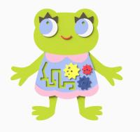 Игровой развивающий Бизиборд "Царевна-лягушка"