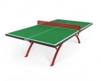 Антивандальный теннисный стол UNIX Line 14 mm SMC (Green/Red)