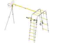 Дачный комплекс "Акробат 2" (без качелей) Romana 103.19.05 (серый/жёлтый)