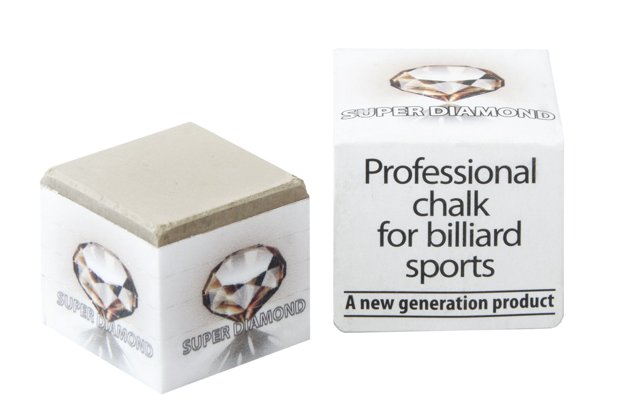 Мел "Super Diamond Grey" (серый) белая коробка